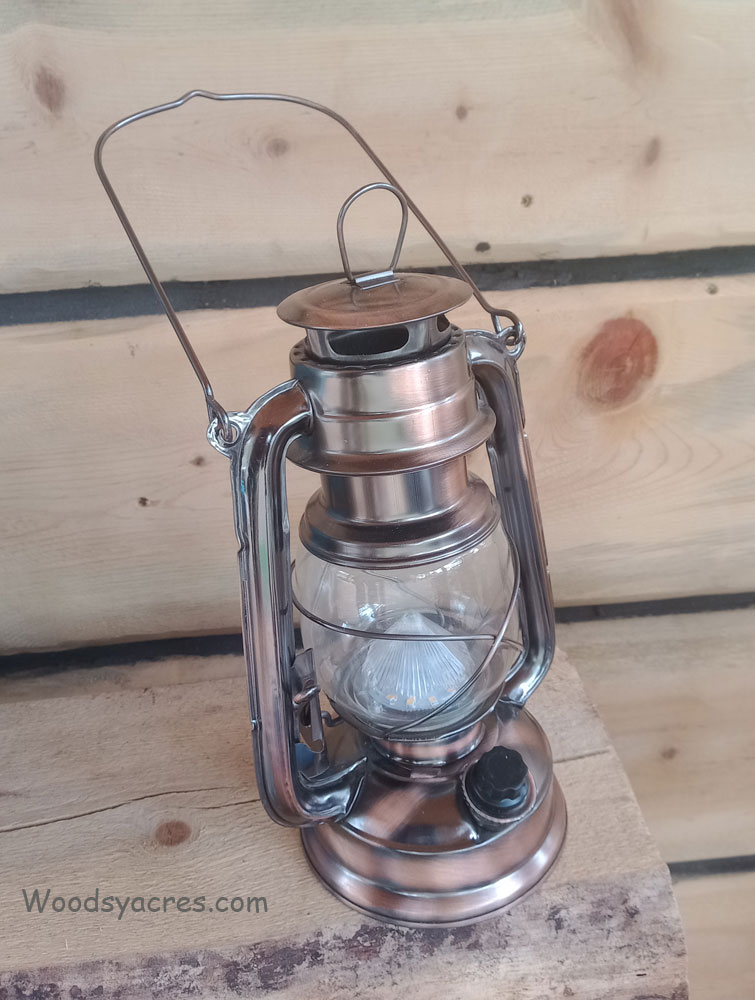 LED hurricane lantern