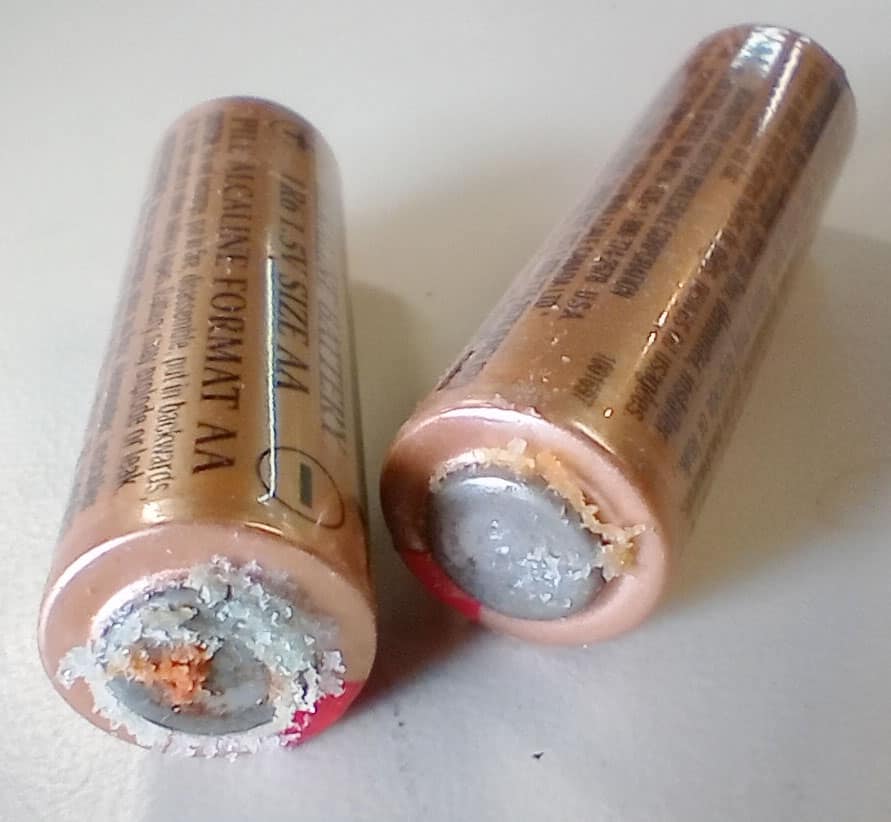 corroded batteries