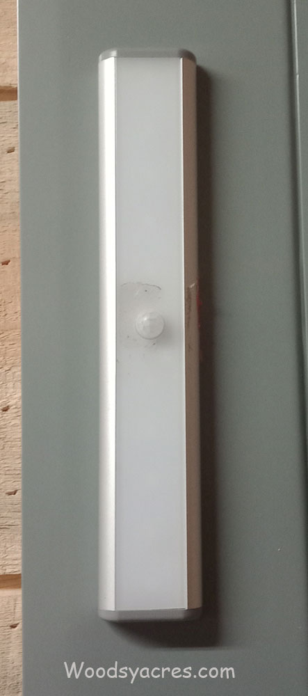 magnetic mount motion sensor light