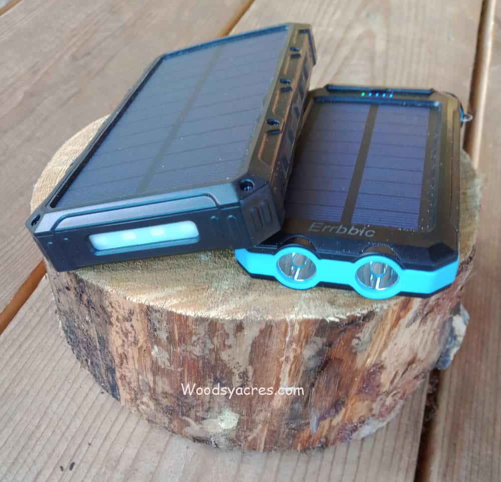 solar power packs with light