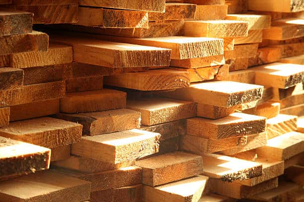 Rough Pine Lumber